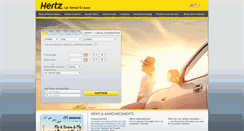 Desktop Screenshot of hertz.ua