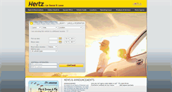 Desktop Screenshot of hertz.com.cy
