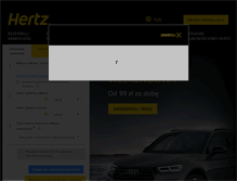 Tablet Screenshot of hertz.pl