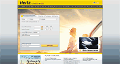 Desktop Screenshot of hertz.rs