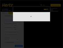 Tablet Screenshot of hertz.ee